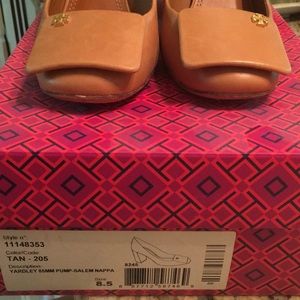 Tory Burch chunky heel shoes